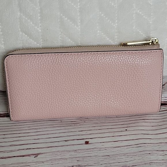 MICHAEL KORS Leather Wallet in Dusty Pink - Picture 6 of 10